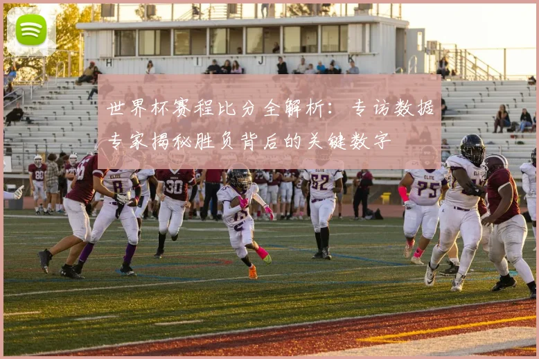 世界杯赛程比分全解析:专访数据专家揭秘胜负背后的关键数字